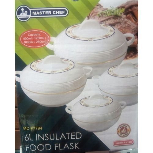 6 L Insulated Serving Food Flask -