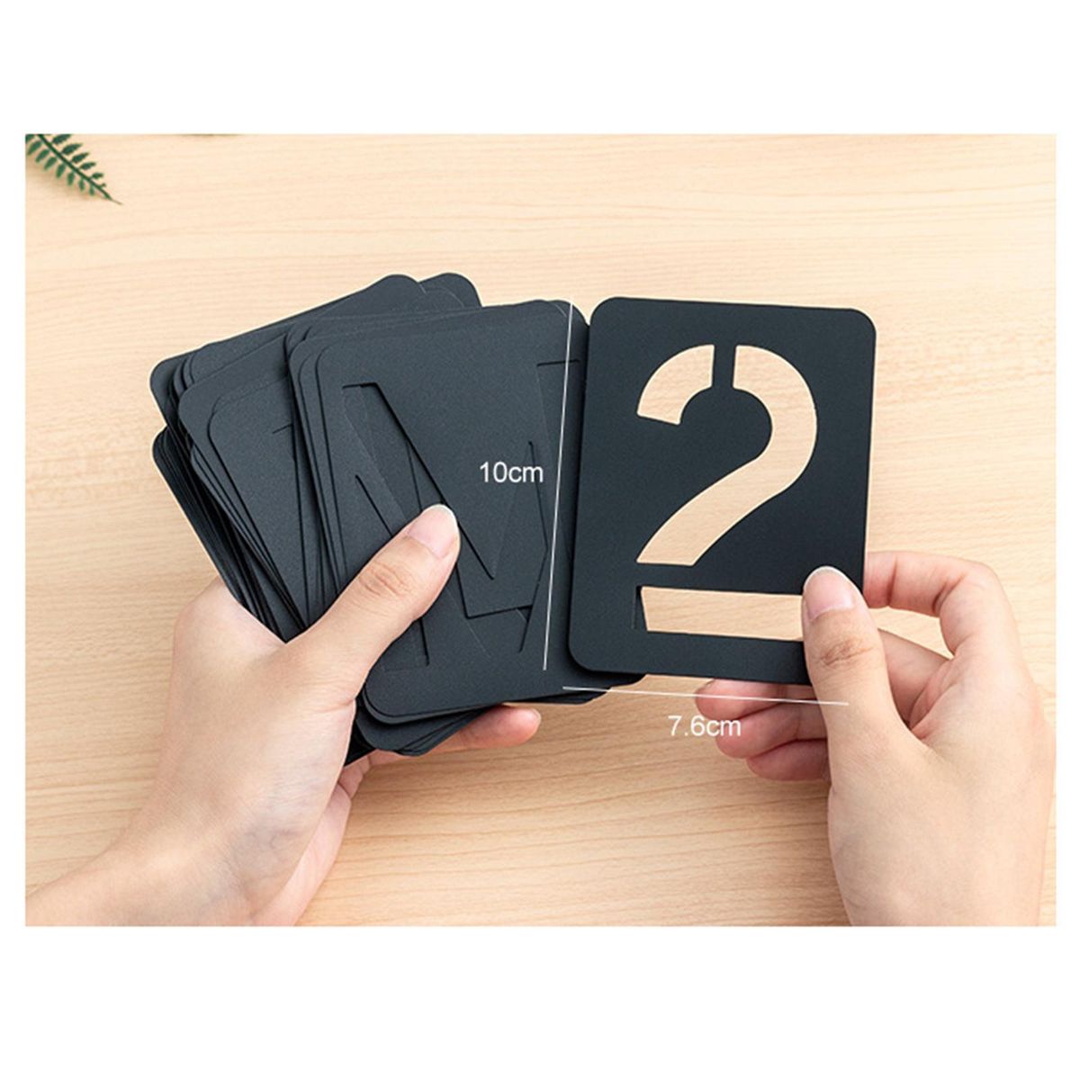 42Pcs Letter Stencils Symbol Templates Journal Tool