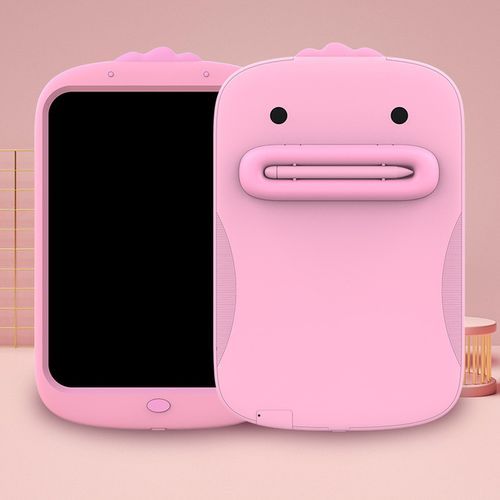 Toys For Children Cute Educational 10inch Colorful Painting Electronic Graphic Drawing Board Writing Tablet Electronic Pad Gift(#Pink)