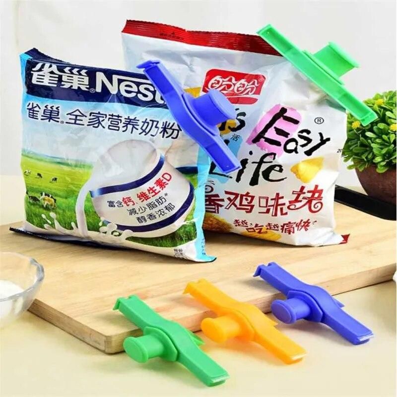 Multi-functional Sealing Clip, Kitchen Food Clip, Sealed Condiment, Snacks Fresh-keeping Clip, Room Storage Opening