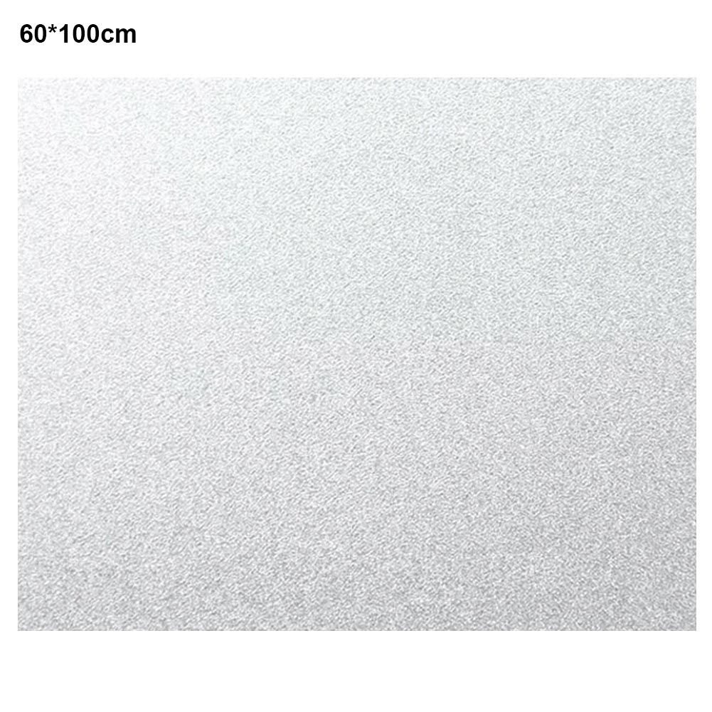 Opaque Glazed Paper Frosted Self-adhesive Glass Stickers