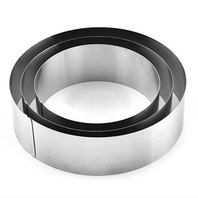 3 Pcs Set Stainless Steel Mousse Ring Mold Cookie Cutter