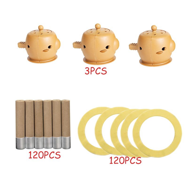 Body Stick Box Acupuncture Soft HANRIVER Pain Heat Moxibustion Tube Paste Therapy Moxa Relax Replacement Care Pot Comfort 1pc