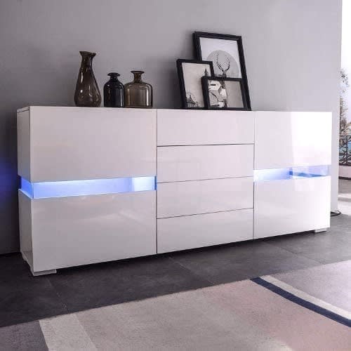 Mecor Sideboard Cabinet Buffet,kitchen Sideboard And Storage