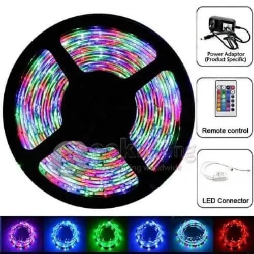 Strip Tape Light -5 Meters -24keys