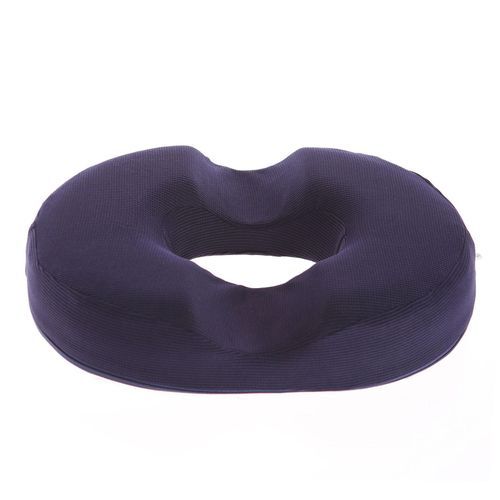 Donut Cushion Memory Foam Tailbone Pressure Relief Coccyx Support Navy