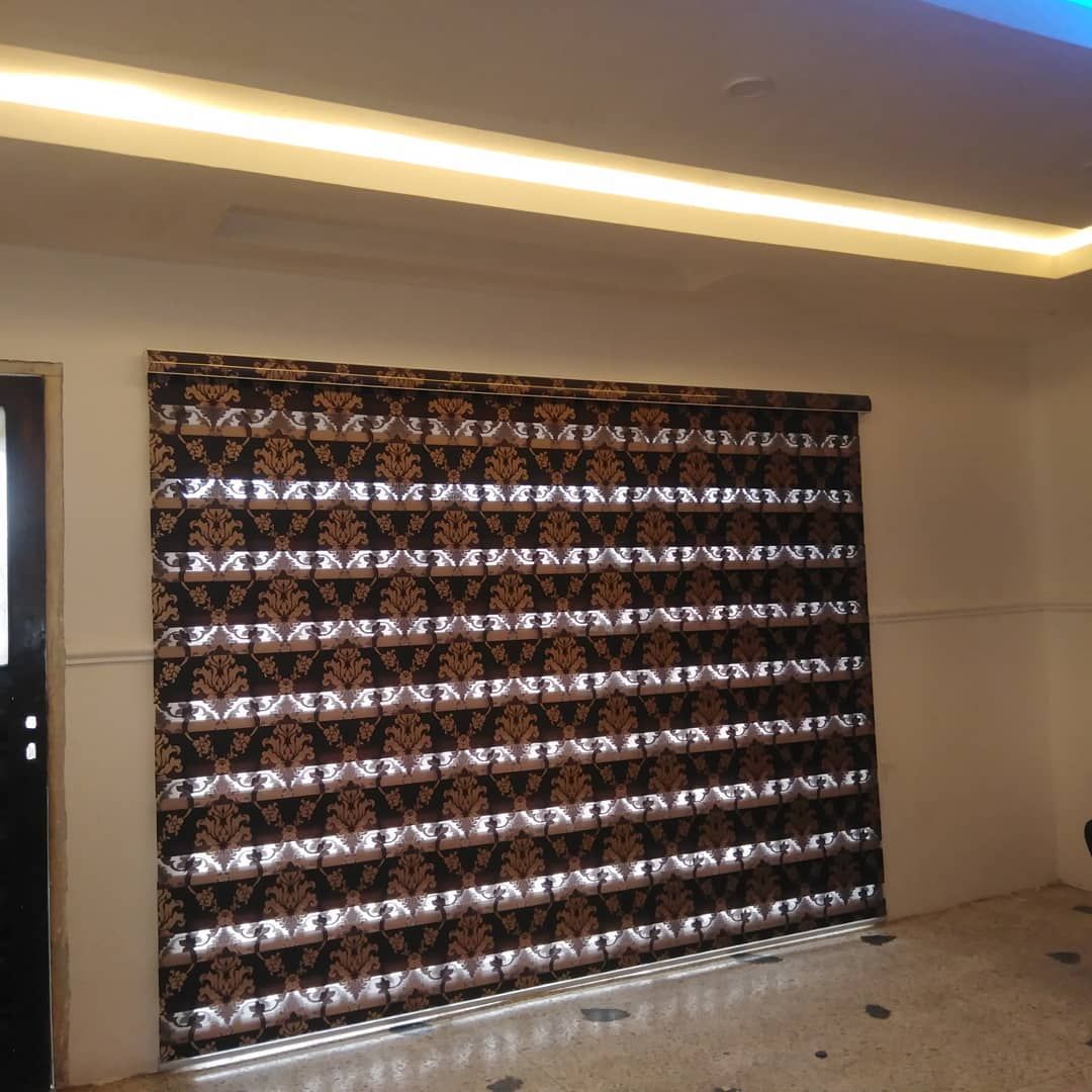 Day And Night  Big Flower Brown