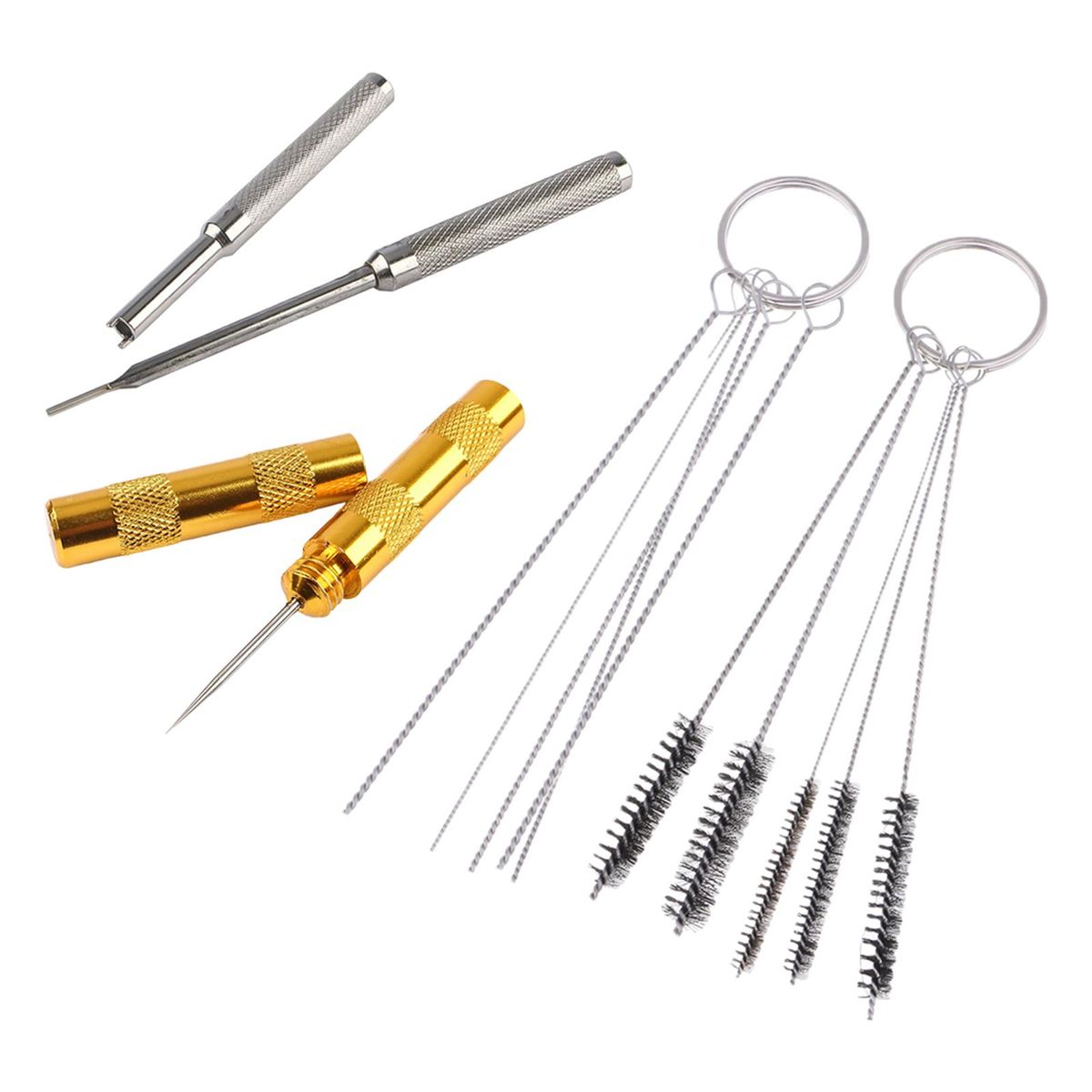 Airbrush Cleaning Repair Tool Kit Cleaning Brushes Needles Nozzle