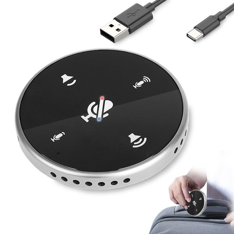 Desktop USB Conference Microphone With Omnidirectional Speak