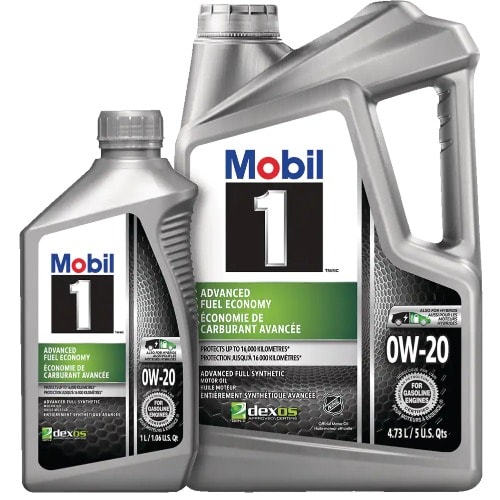 Mobil 1 Advanced Full Synthetic Motor Oil - 0w-20 - 6l - Combo Package