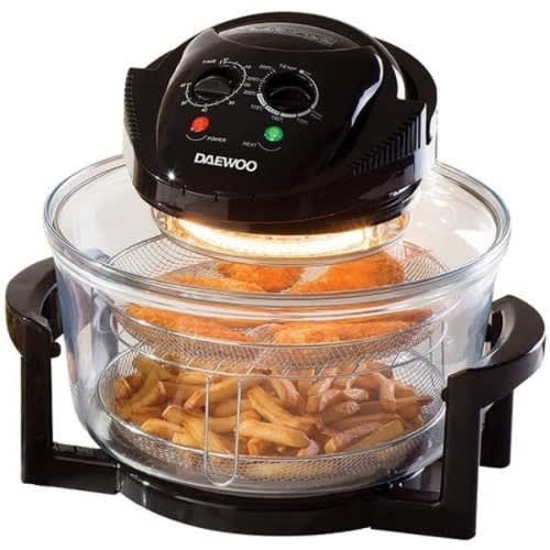 Delux Halogen Airfryer With An Extension Ring 17L - 1300W - SDA 1032