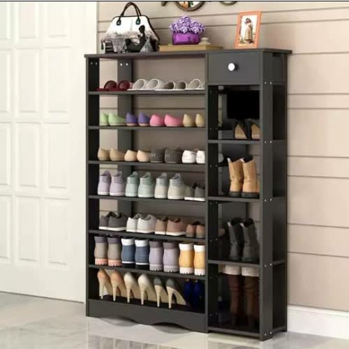 Multi-purpose Shoe Rack And Organization  - Black
