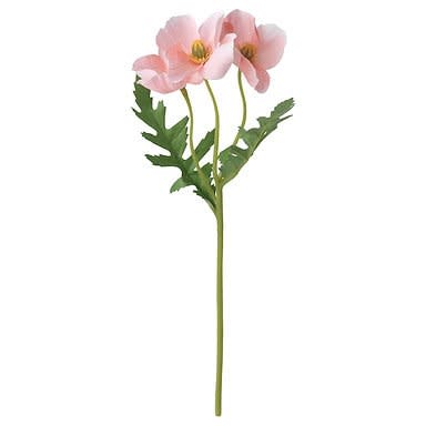 Smycka Artificial Flower - InOutdoorPoppy Pink - 27 Cm