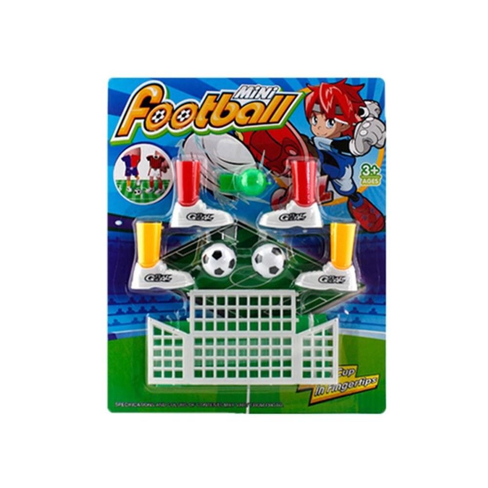 Mini Soccer Game Finger Toy Football Match Funny Table Game Set with Two Goals