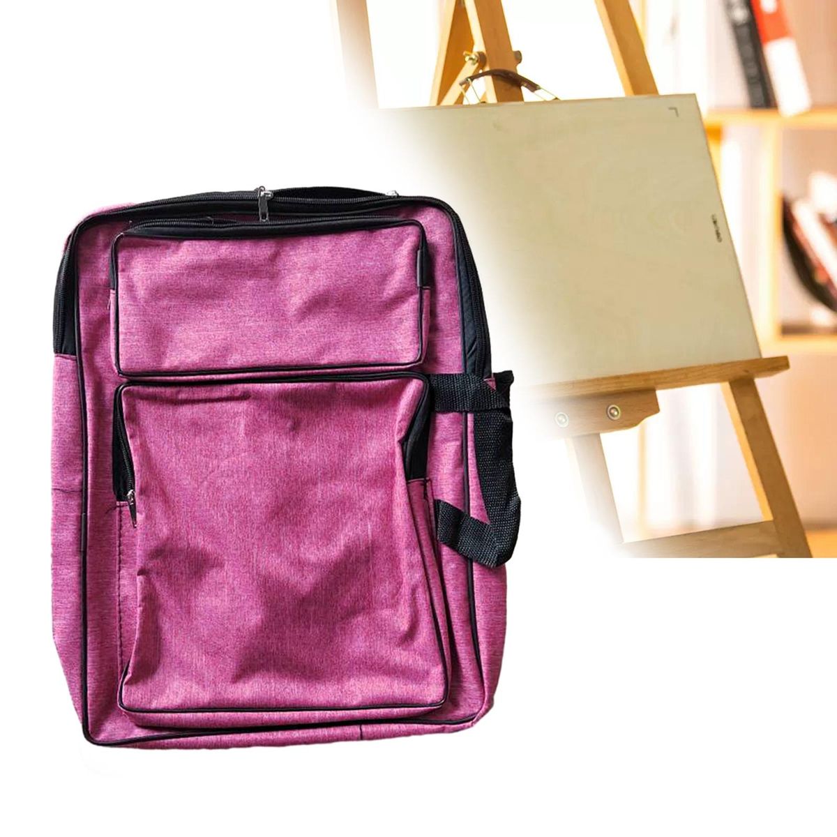 A3 Art Portfolio Case Artists Backpack Artwork Portable