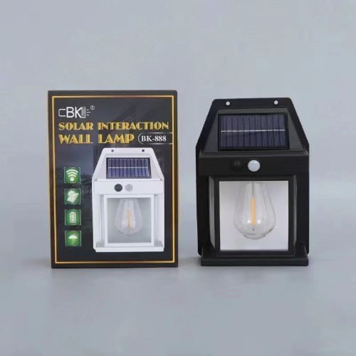 Solar Wall Mount Light Lamp With Sensor