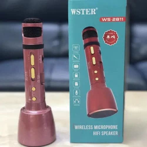 Bluetooth Speaker & Microphone - Ws-2811 - 2600mAh