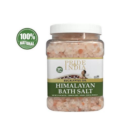 Himalayan Pink Bathing Salt W Eucalyptus Oil  2.5 Lbs 40oz