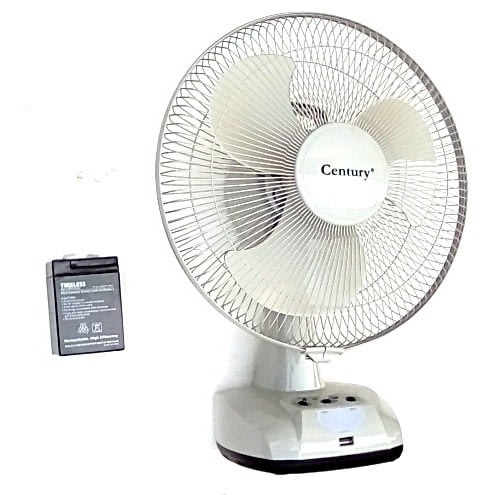 12-inch Rechargeable Table Fan W