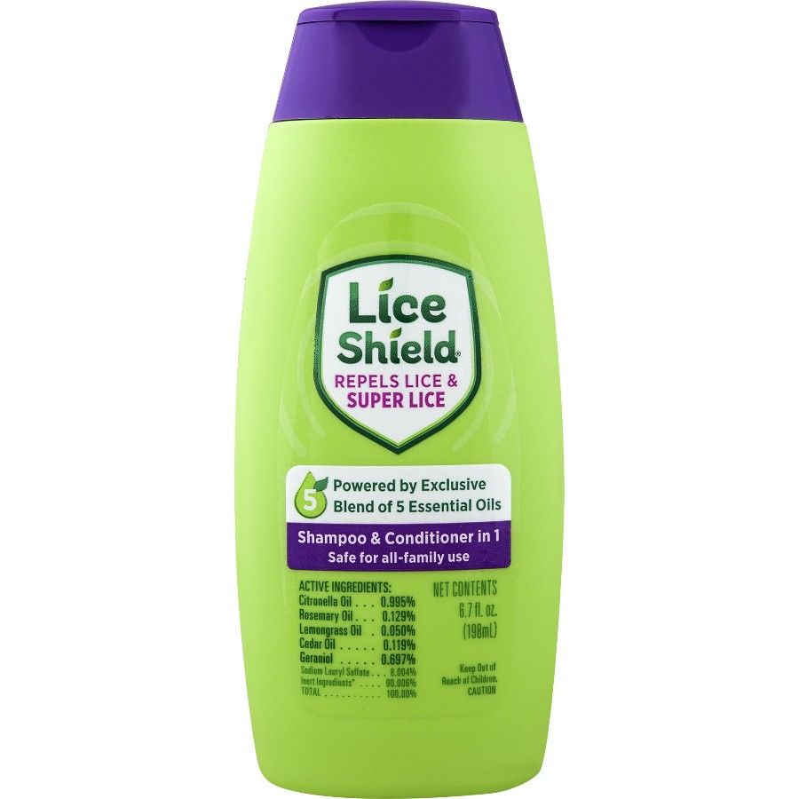 Shampoo+Cond. In 1, Repels Lice & Super Lice