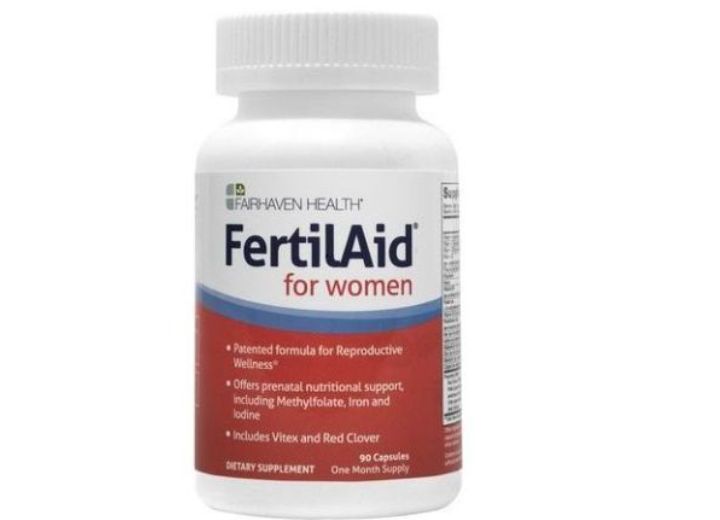 Fairhaven Fertilaid For Women. Reproductive Supp. 90capsules