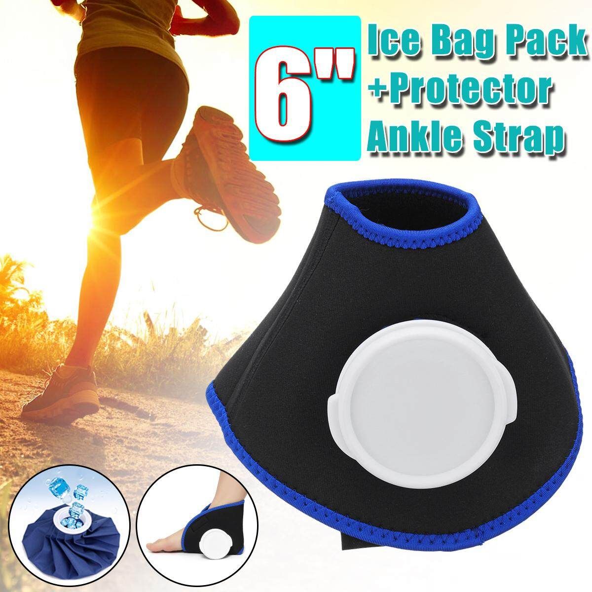 6" Ice Bag Heat Cold Cooler Pack Reusable Knee Ankle Elbow First Aid Pain Relief