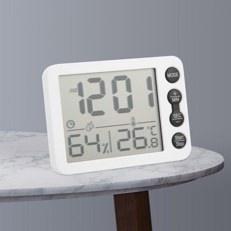 TS-9606 Multifunctional Thermometer Hygrometer Temperature