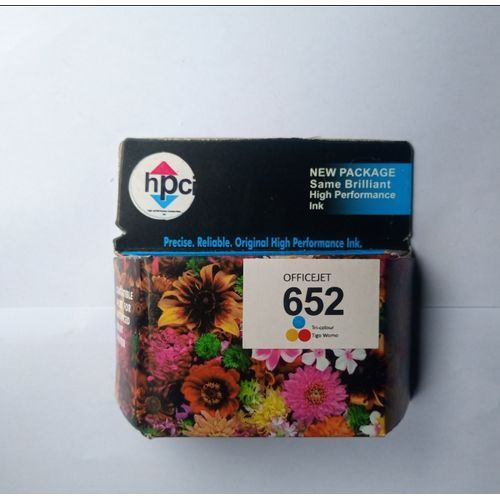 HPCI 652 Ink(High Performance Compartible)  Tri-colour Ink Advantage Printer Cartridge