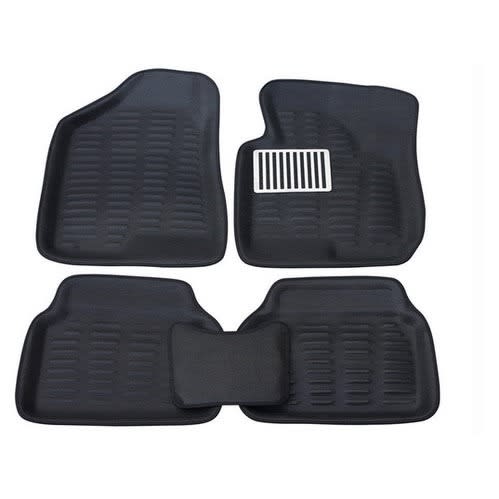 Car Foot Mats - 4pieces - Black