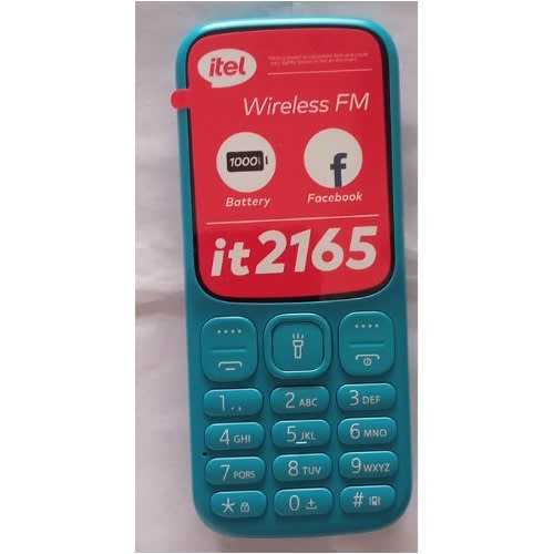 it2165, 1.77'' - 32MB RAM and ROM - Screen- Wireless Fm- Torchlight- Dual Sim - Blue