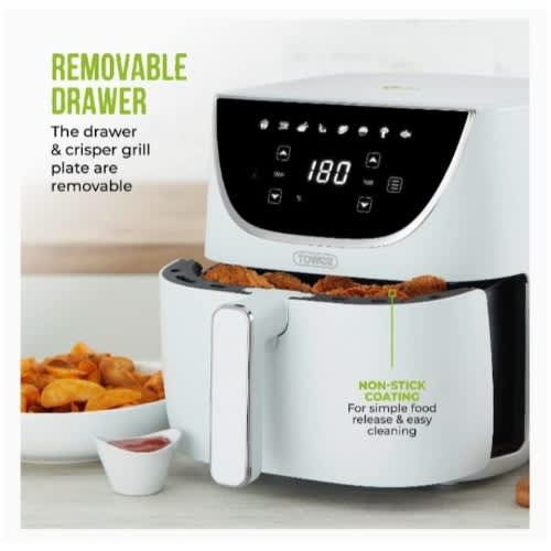 4-in-1 Digital Control Air Fryer - Vortx - 6L - 1700W