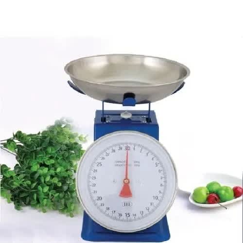 Kitchen Analog Scale With Bowl - 30kg