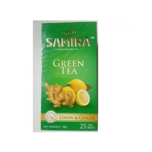 Green Tea Lemon & Ginger - 25 Tea Bags