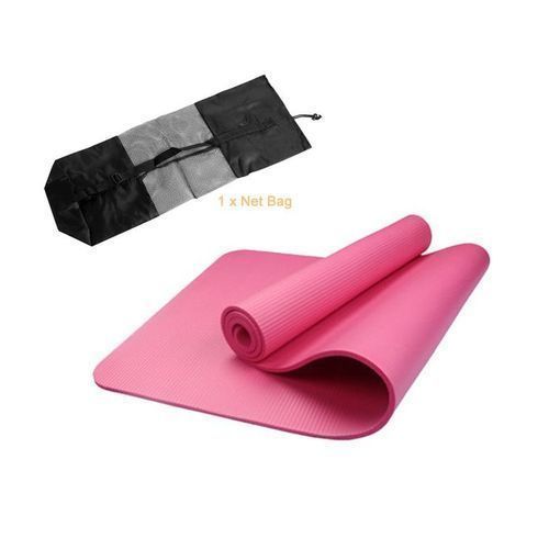 Thick Yoga Mat Non-Slip Exercise Mat Pad With Carrying