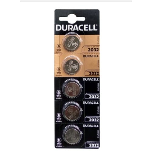 DL/CR 2032 3v Lithium Coin Battery - 1 Strip Of 5 Cells