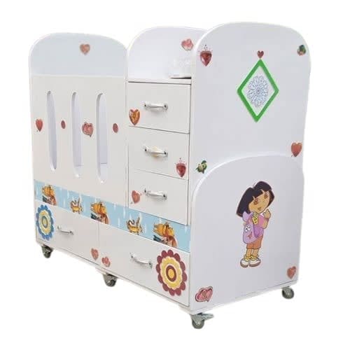Baby Bed With 5 Drawers