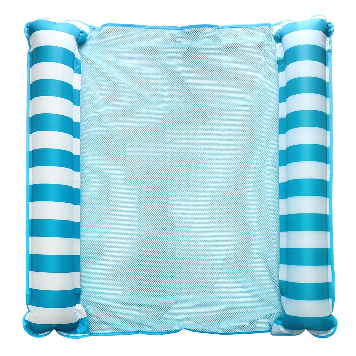 Inflatable Water Hammock Floating Bed Sports Air Mattress Lounge Chair DrifterS Light Blue-Double