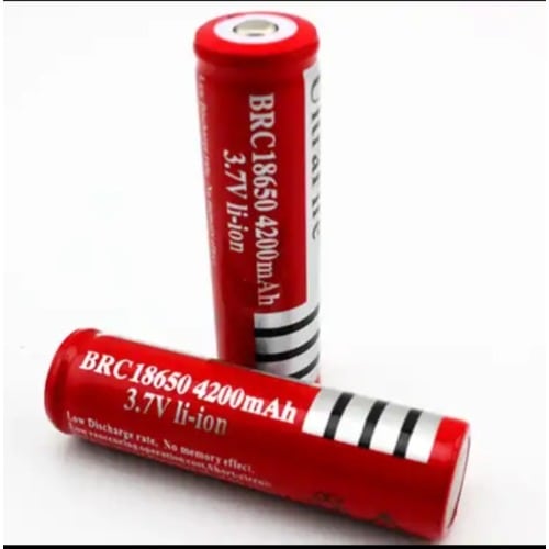 100pcs -18650 3.7v Ultrafire Rechargeable Lithium Battery