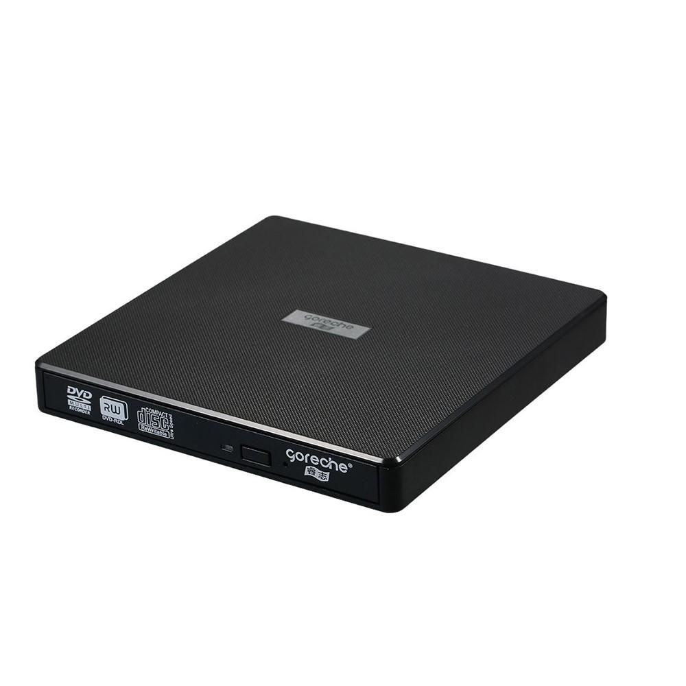 USB+Type-C Mobile External Optical Drive DVD Recorder Slim Design Support Reading Recording Plug and Play Wide Compatibility