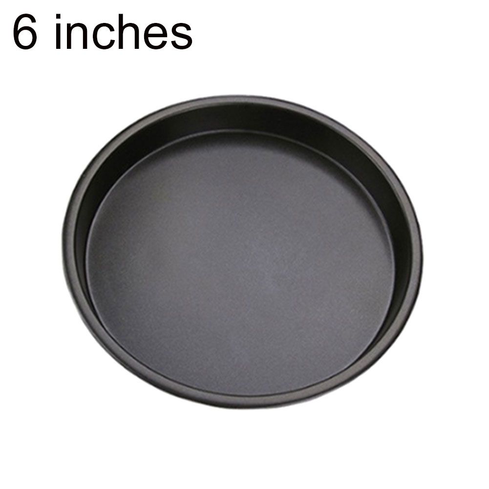 6/7/8/10 Inch Non-stick Pizza Pan Plate Dish Tray Mold-
