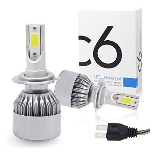 LED White Bulbs H7