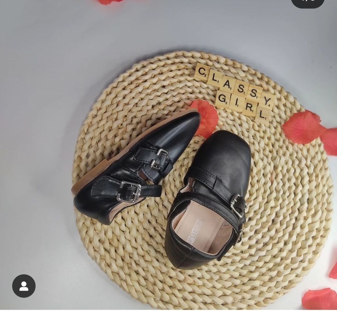 Baby Girl Toddler Fashion  Shoe (black)