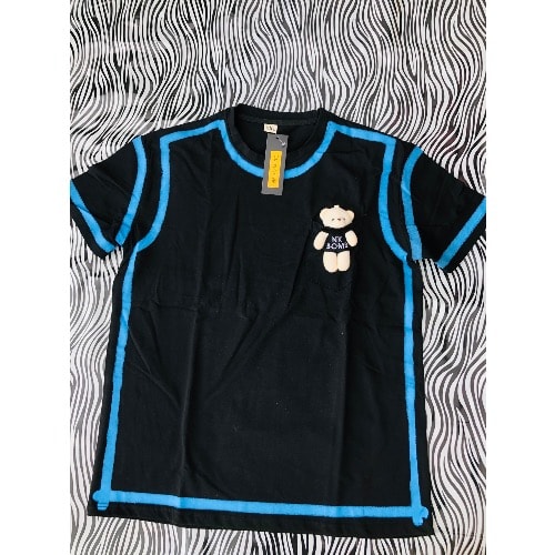 Men's T-shirt - Black Multicolor