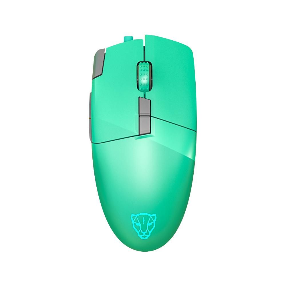 Motospeed V200 USB Wired Gaming Mouse Optical Gaming Mouse Ergonomic Mice with 8 Adjustable DPI Wide Compatibility Blue