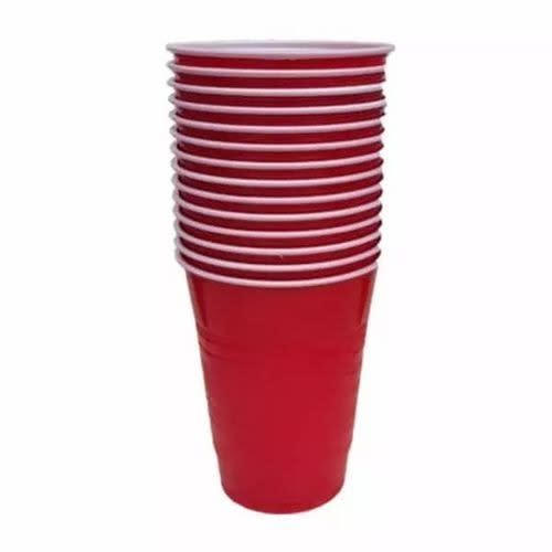 50 Disposable Cup - Red