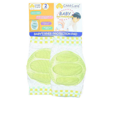 Babies Knee Protection Pad - Lemon And White