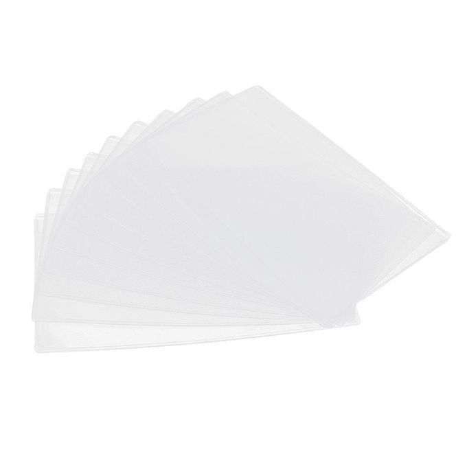 182*106mm 10 Pages Money Bill Note Holder PVC Collection