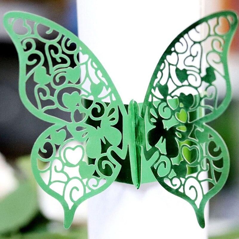 Pcs Napkin Rings Wedding Birthday Christmas Dinner Home Table Decoration Napkin Rings Holders Party Supplies Favors