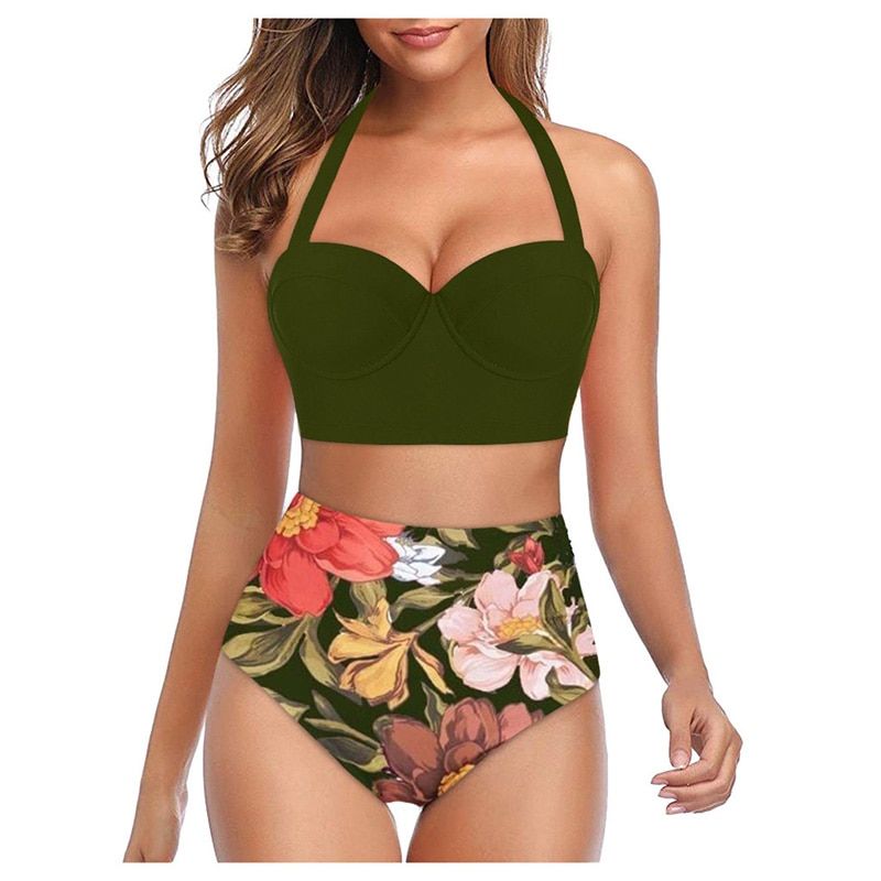 Summer Y Swimsuits  Bikini Female Swimwear 2022 Beach Wear High Waist Bikinis