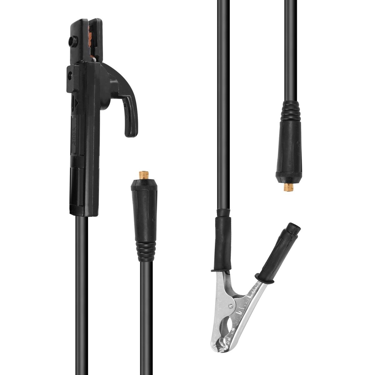 1.5M Electrode Holder Stick Welders And Ground Clamp Set